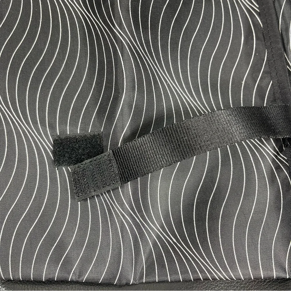 Rosie Pope Maternity Soft Black Leather Diaper Clutch - Picture 12 of 15